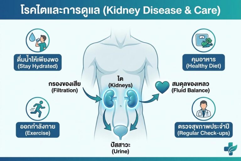 โรคไตคืออะไร? สัญญาณเตือน อาการ และวิธีดูแลไตให้แข็งแรง | อัปเดตล่าสุด