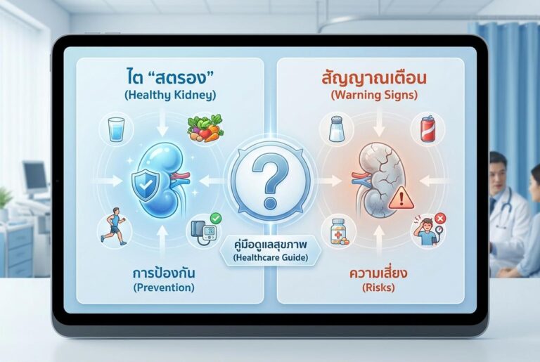 โรคไตป้องกันได้อย่างไร? คู่มือดูแลสุขภาพให้ไต ‘สตรอง’ ก่อนสายเกินไป